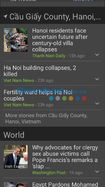 Tin tức theo khu vực