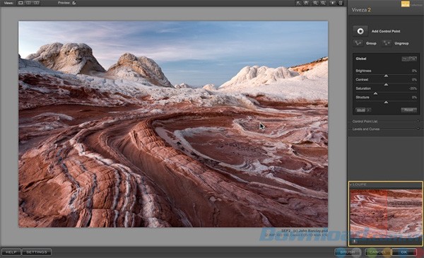 Giao diện của Viveza