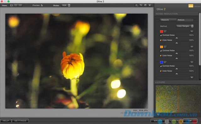 Dfine chuyên xử lý nhiễu cho ảnh