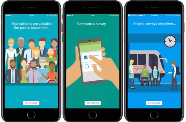 Trả lời khảo sát và nhận tiền từ Google