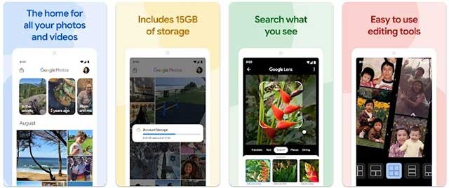 Google Photos có rất nhiều tính năng hữu ích