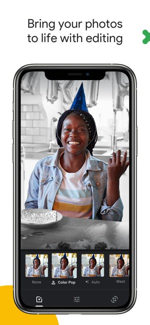 Trình sửa ảnh trong GG Photos