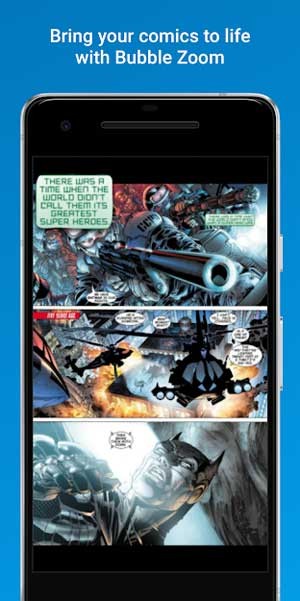 Đọc truyện tranh một cách sống động với chế độ Bubble Zoom
