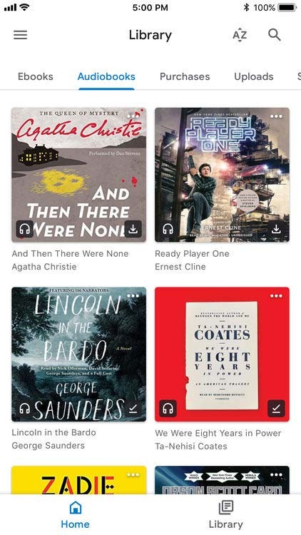 Nghe audiobook mọi lúc mọi nơi với hàng triệu cuốn sách