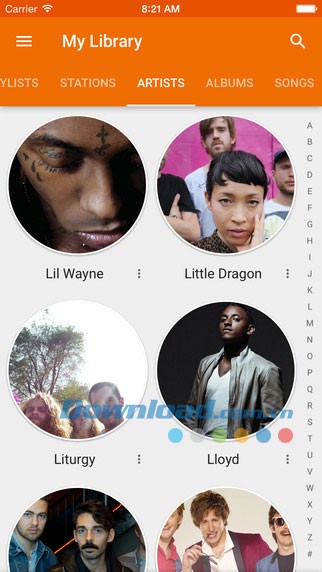 Thư viện nhạc khổng lồ