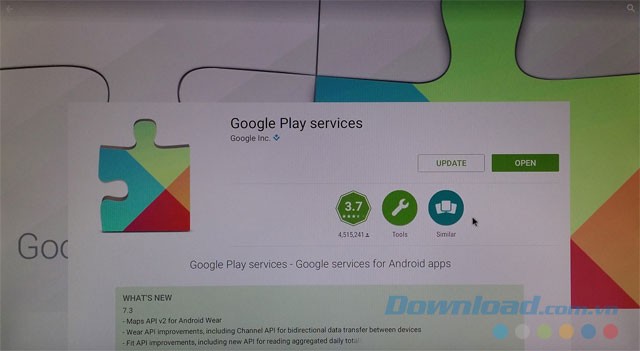 Google Play Services nâng cấp đáng kể trải nghiệm ứng dụng của người dùng