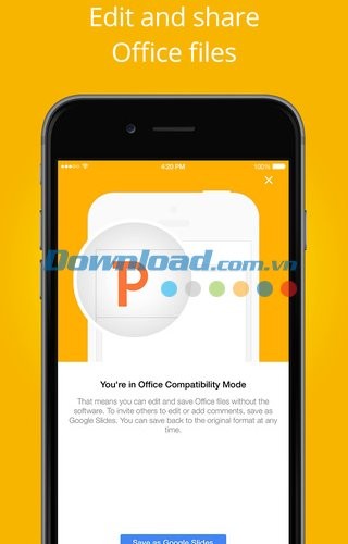 Chỉnh sửa và chia sẻ file Office