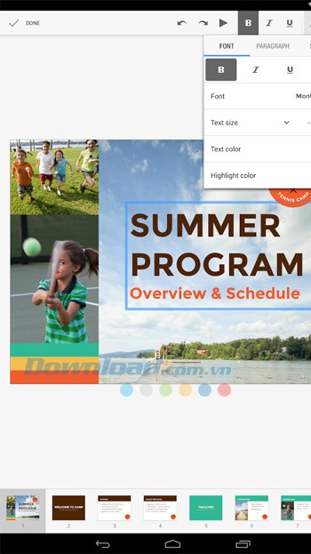 Google Slides cho Android