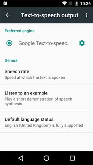 Google Text-to-speech Android là ứng dụng chuyển văn bản thành giọng nói
