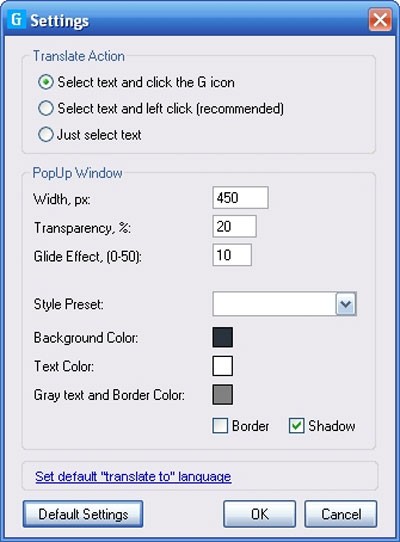 Google Translate Client