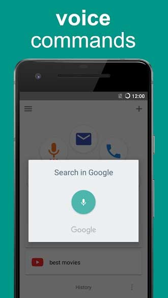 Voice Search cho Android hỗ trợ nhiều lệnh tìm kiếm