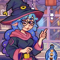 Gossip & Potions: Tales from the Witch Shop - Game kể chuyện với phù thủy