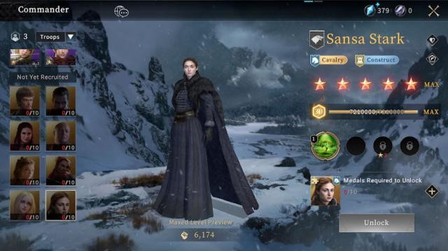 Nâng cấp sức mạnh các tướng