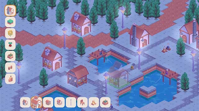 Game không có mục tiêu cụ thể hay tính điểm số - ban có thể xây dựng tự do theo ý muốn