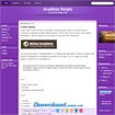 Gradient Purple - Beautiful Art Theme Blog Template