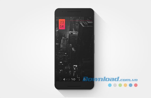 Gradient Zooper Theme cho Android sở hữu một bộ widget độc đáo