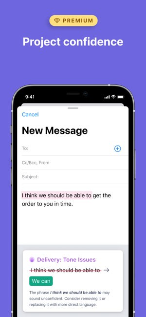 Nâng cấp Grammarly Premium