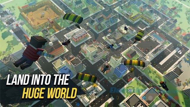 Nhảy dù xuống một thành phố chết trên hòn đảo xa xôi