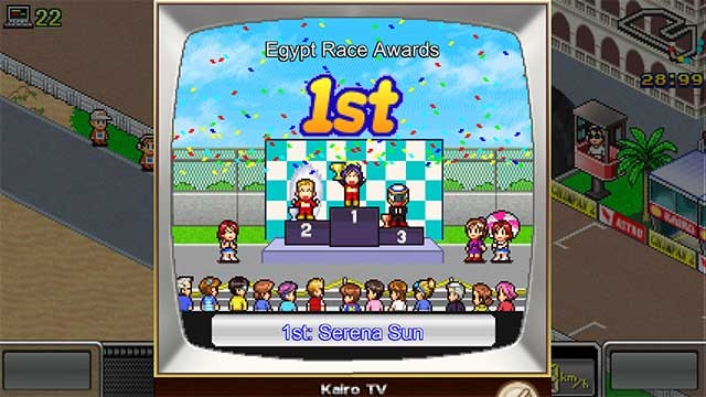 Xe và tay đua sẽ nhận được điểm kinh nghiệm dựa theo thứ hạng của bạn