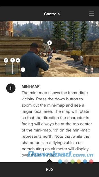 Bản đồ có thể phóng to thu nhỏ