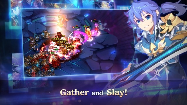 Tập hợp các anh hùng, hợp sức để giết quái vật trong game GrandChase cho Android