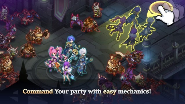 Chỉ huy đội quân của bạn với cơ chế điều khiển dễ dàng