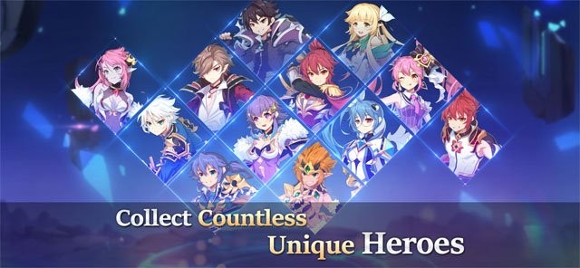 Thu thập vô số anh hùng độc đáo