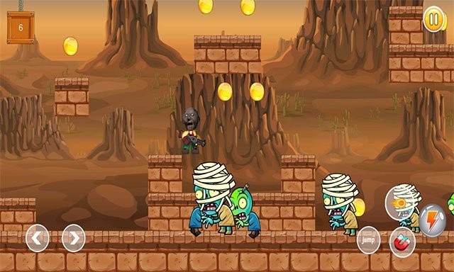 Granny bắn zombie để bảo vệ thành phố