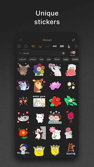 Nhiều nhãn dán độc đáo