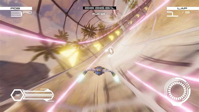 Đường đua chống trọng lực với các cung đường được thiết kế độc đáo