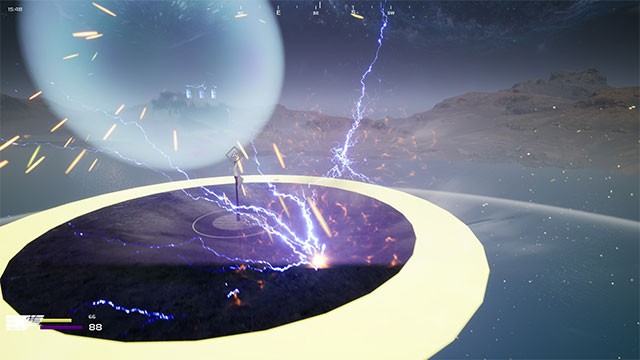 Kết hợp vũ khí và phương tiện để hất văng đối thủ ra khỏi sàn đấu