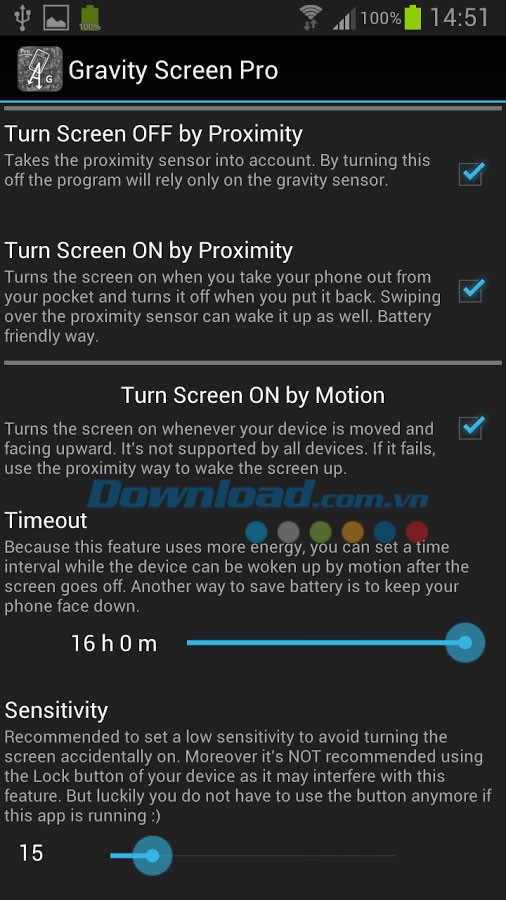 Gravity Screen for Android