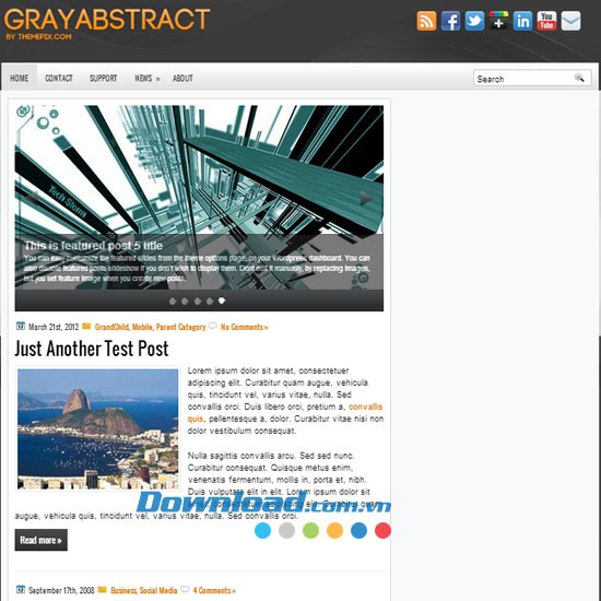 GrayAbstract