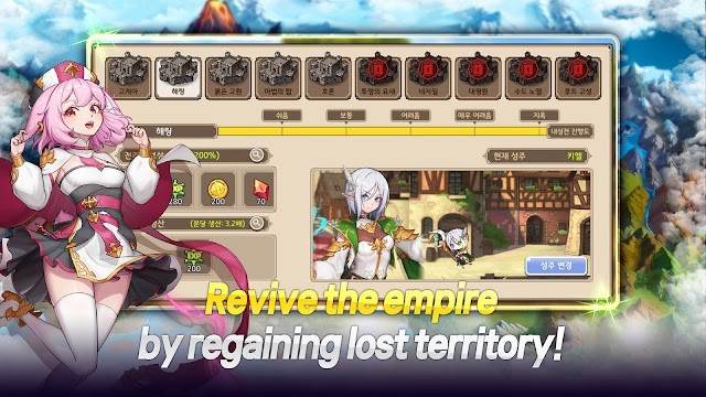 Tái thiết đế chế và đòi lại các lãnh thổ bị mất