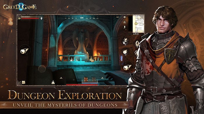 Khám phá ngục tối và tìm kiếm những bí ẩn trong game Gold and Glory