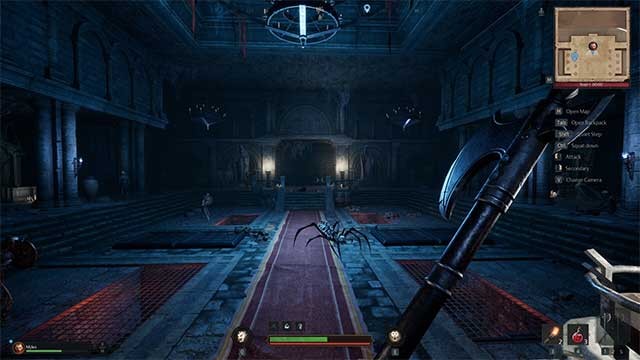 Có rất nhiều loại vũ khí cho bạn lựa chọn như kiếm, dao găm, cung tên,…