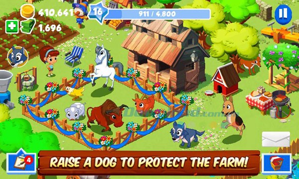 Green Farm 3 - Game quản lý nông trại đặc sắc trên Android