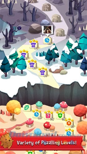 Hàng trăm level hấp dẫn