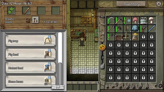 Quản lý tài nguyên, công cụ... trong game Green Project