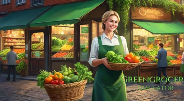 Greengrocer Sim 2024 là game mô phỏng kinh doanh cửa hàng rau củ quả sạch