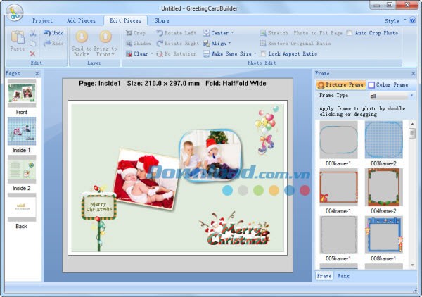 Greeting Card Builder