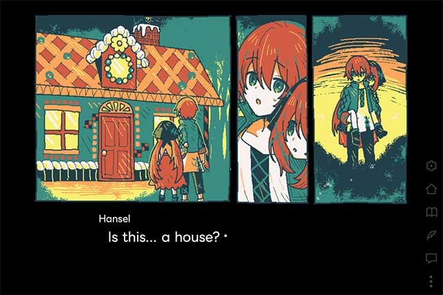 Gretel's Honesty là trò chơi visual novel mang phong cách truyện tranh