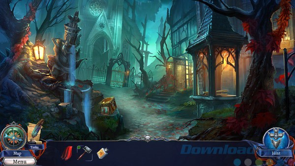 Khung cảnh của thành phố trong game