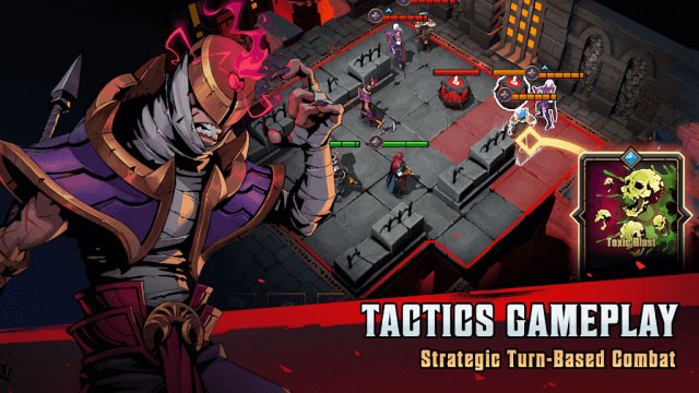 Tham gia các trận đánh chiến thuật hấp dẫn trong Grimguard Tactics