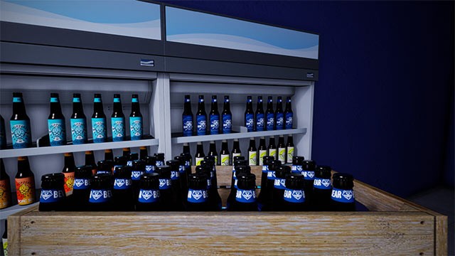 Chơi Grocery Store Simulator 1 mình hoặc hợp tác nhóm 3 người để điều hành và phát triển siêu thị