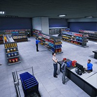 Grocery Store Simulator 1.0: Game Quản Lý Siêu Thị Hợp Tác