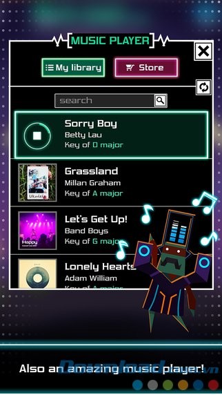 Hòa mình vào thế giới âm nhạc