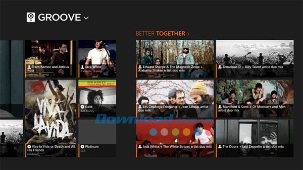 Groove Smart Music Player for Windows 8