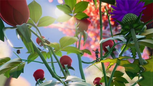 Vượt qua hàng loạt chướng ngại vật khổng lồ như cây cỏ, côn trùng, hang động...