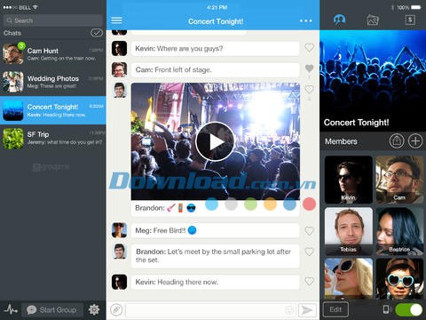 GroupMe for iOS